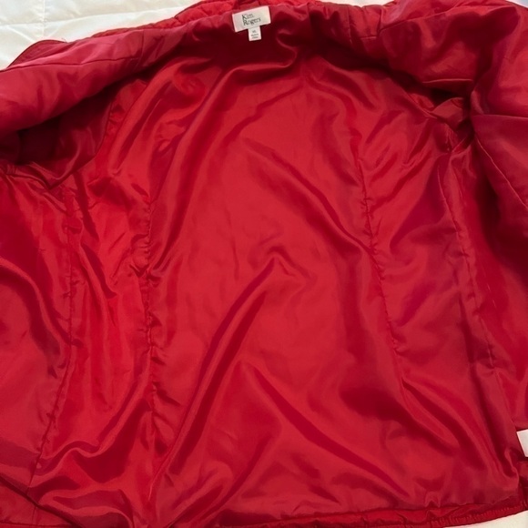 Kim Rogers Quilted Zip Up Jacket. Size XL - Picture 4 of 6